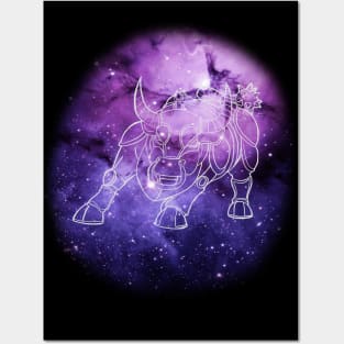 Taurus Zodiac Armour Sign Posters and Art